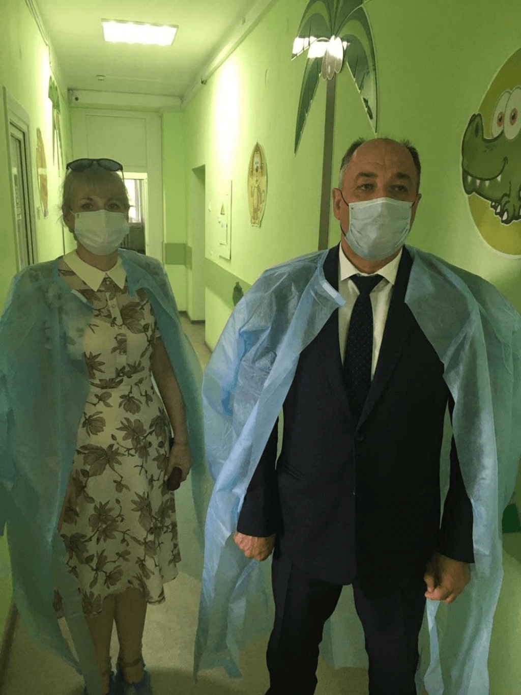 Глава Администрации города Владимир Шевченко посетил педиатрическое отделение Центральной городской больницы