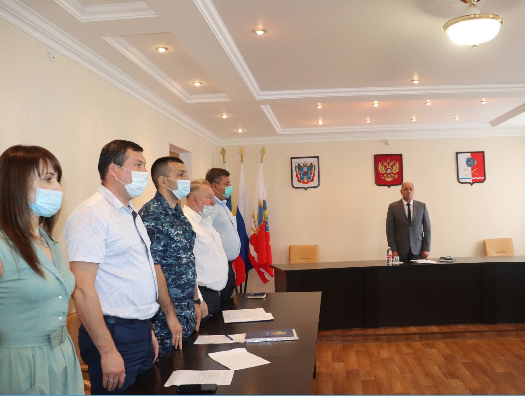 Глава Администрации города Каменска-Шахтинского Владимир Шевченко провёл планёрное совещание