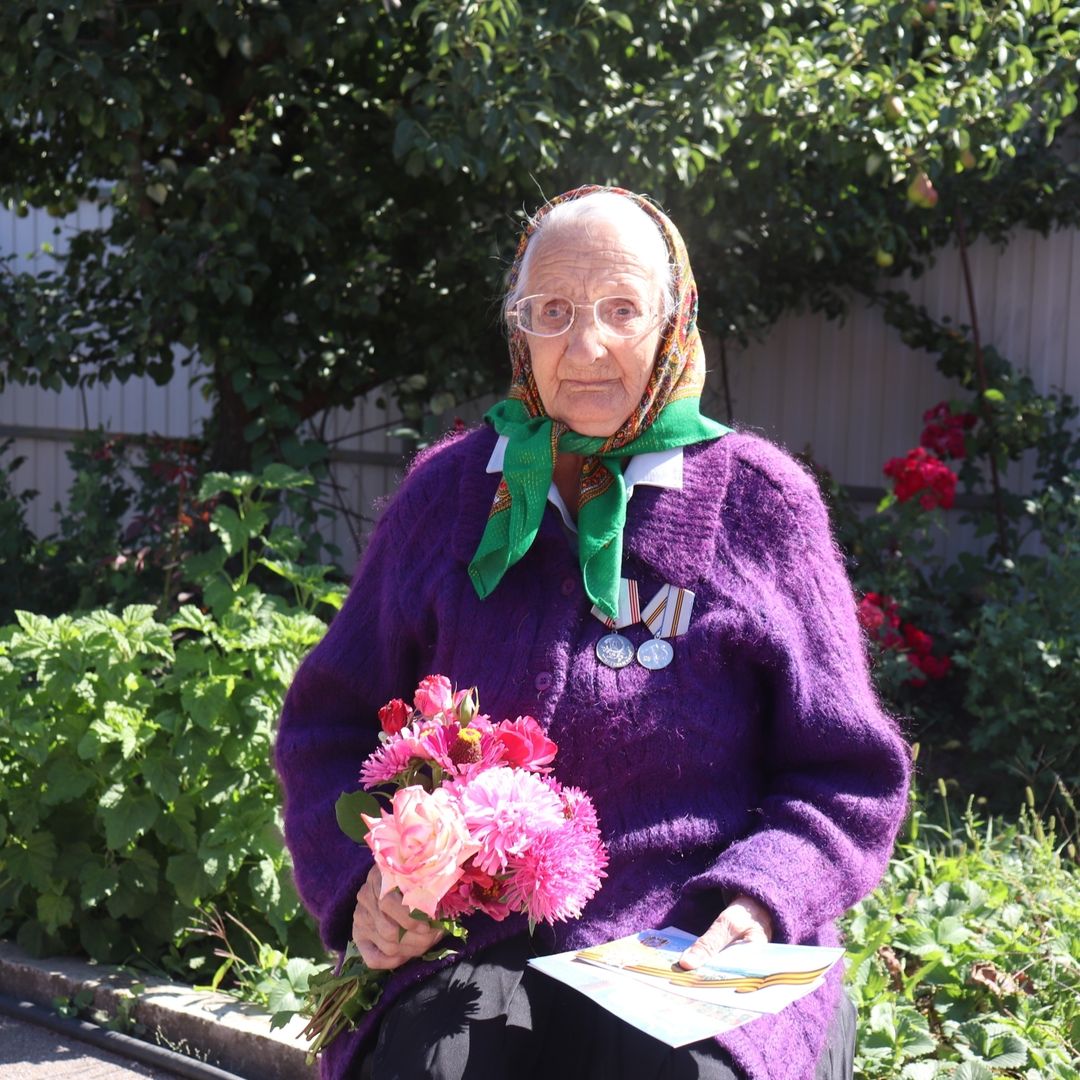 Труженица тыла Мария Ефимовна Кураева отметила 90-летний юбилей