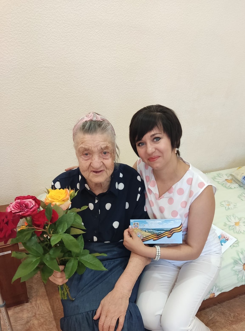 Каменчанка труженик тыла Анастасия Григорьевна Егикян отметила 90-летний юбилей!