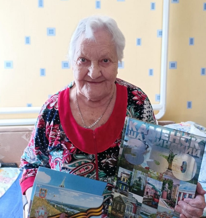Труженица тыла Нина Ивановна Шамара отметила 95-летие!