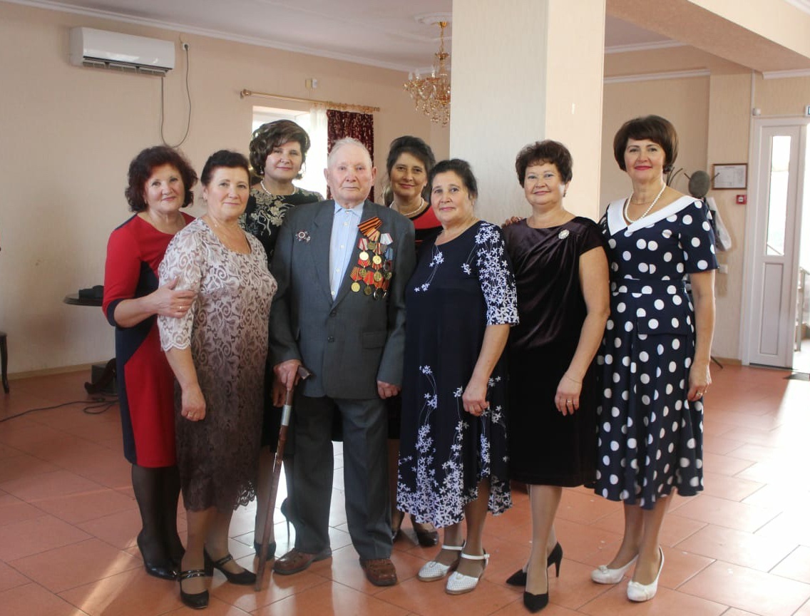 Каменчанин участник войны Михаил Константинович Алтухов отметил 95-летие!