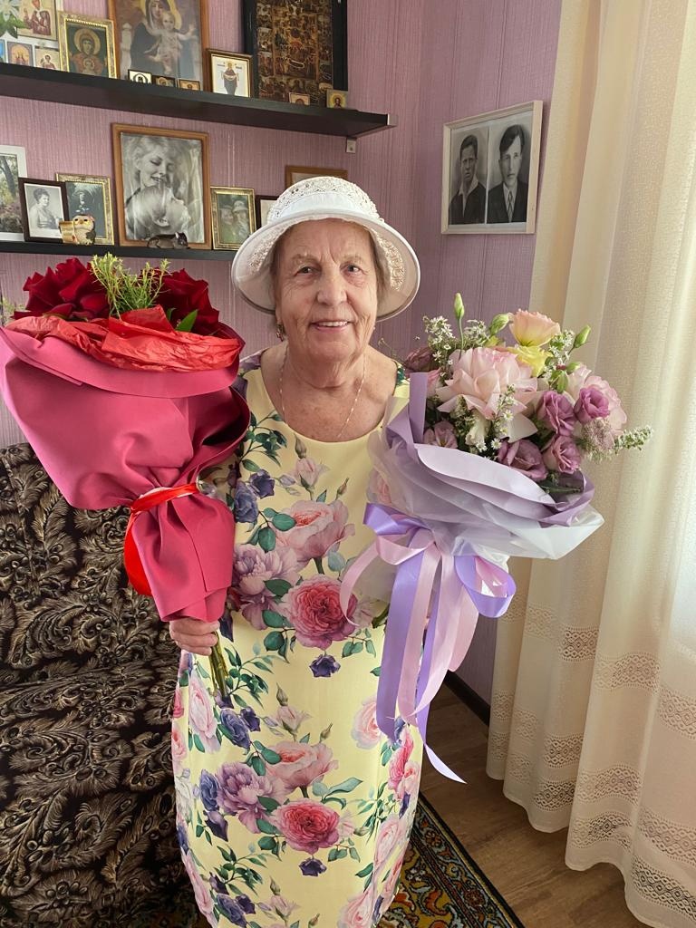 Труженица тыла Фаина Анфилофьевна Зотова отметила 90-летие!