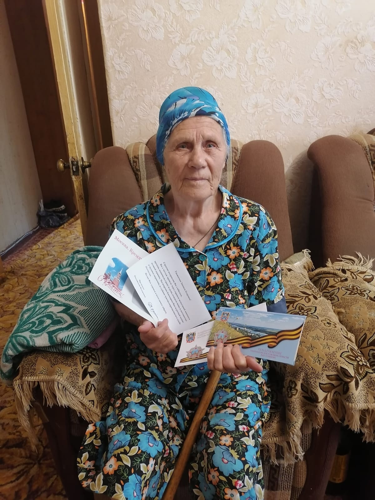Труженик тыла Зинаида Егоровна Гаршина отметила 90-летие!