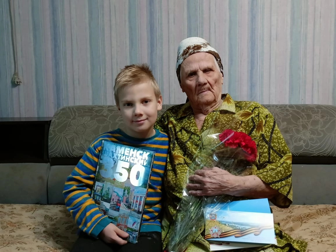 Труженик тыла Ольга Тихоновна Лузанова отметила 90-летие!