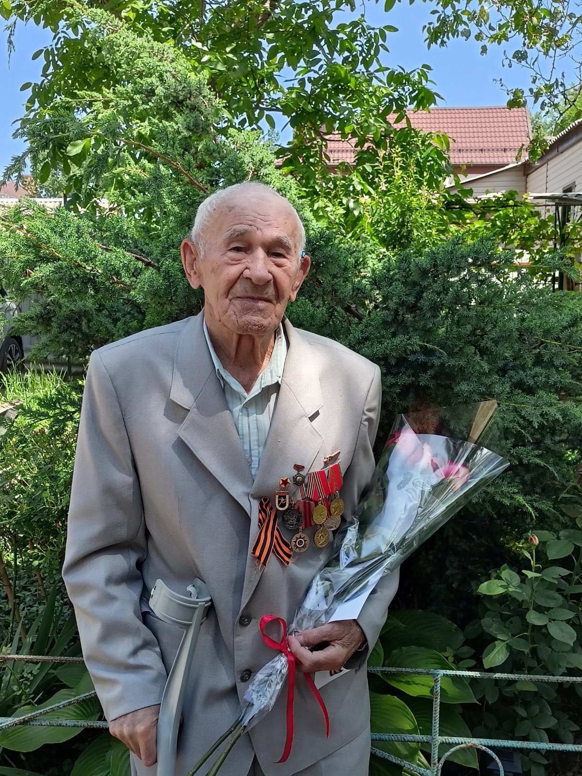 Труженик тыла Виктор Иванович Хилько отметил 95-летие!