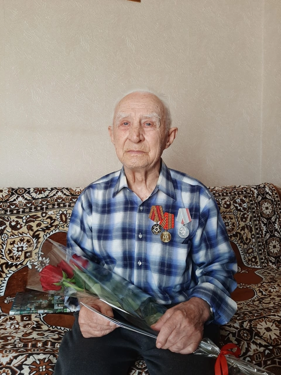Труженик тыла Владимир Феодосеевич Бессмертный отметил 95-летие!