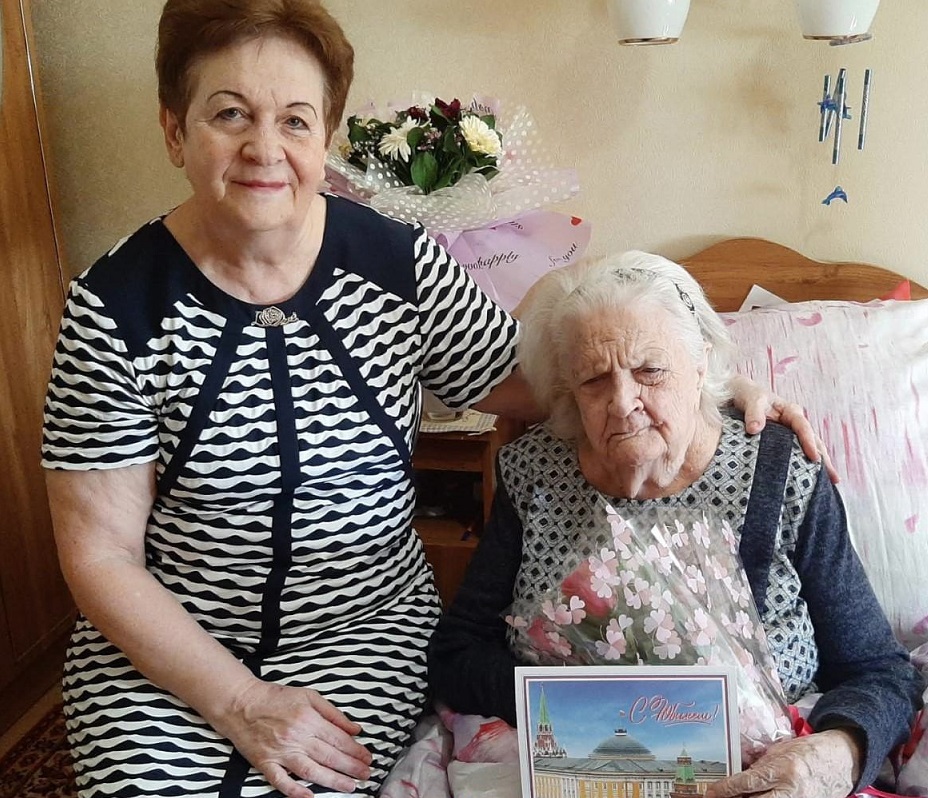 Труженик тыла Лидия Федоровна Кушнарева  отметила 95-летие!