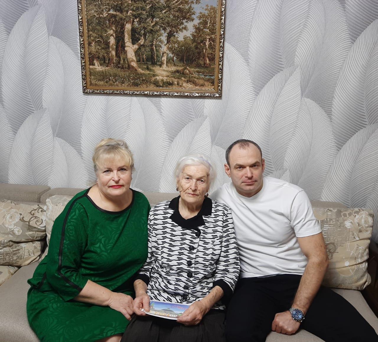 Труженик тыла, ветеран труда Мария Матвеевна Тимонина отметила 95-летие!
