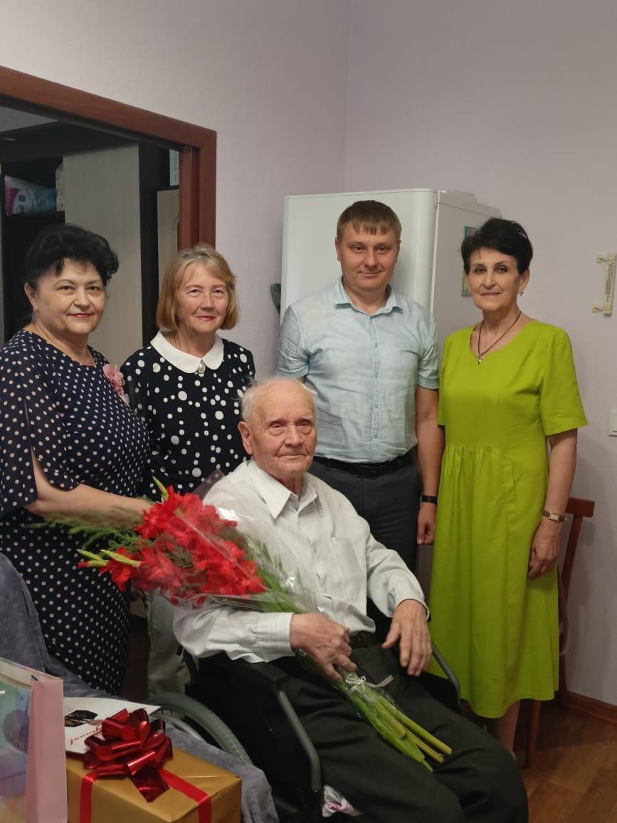 Николай Григорьевич Морозов отметил 100-летний юбилей